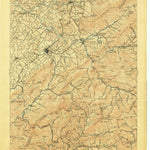 United States Geological Survey Room Mountain, TN-NC (1904, 125000-Scale) digital map