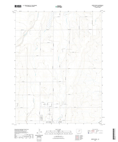 United States Geological Survey Roper School, CO (2022, 24000-Scale) digital map