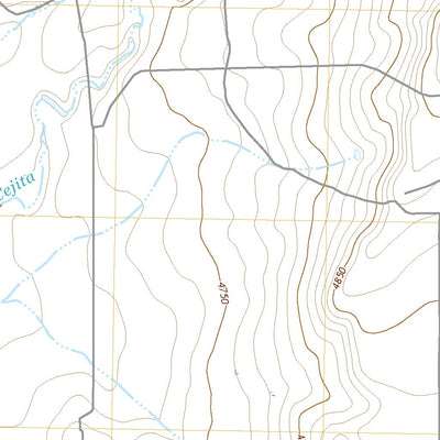 United States Geological Survey Rosebud, NM (2020, 24000-Scale) digital map