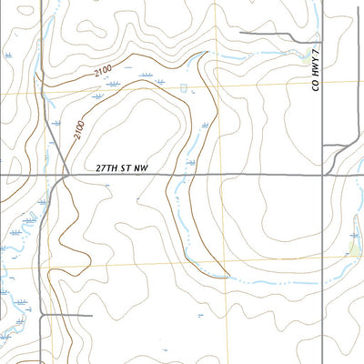 United States Geological Survey Roseglen, ND (2020, 24000-Scale) digital map