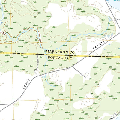 United States Geological Survey Rosholt NW, WI (2022, 24000-Scale) digital map