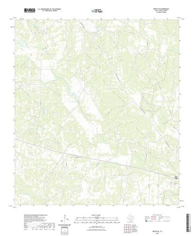 United States Geological Survey Rosita SE, TX (2022, 24000-Scale) digital map