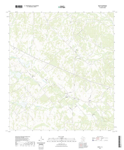 United States Geological Survey Rosita, TX (2022, 24000-Scale) digital map