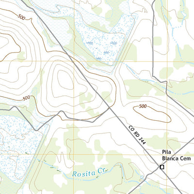 United States Geological Survey Rosita, TX (2022, 24000-Scale) digital map