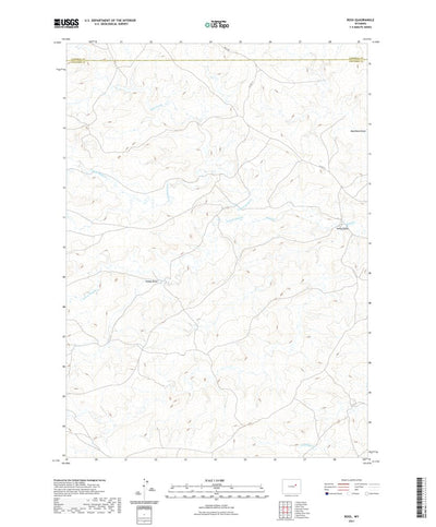 United States Geological Survey Ross, WY (2021, 24000-Scale) digital map