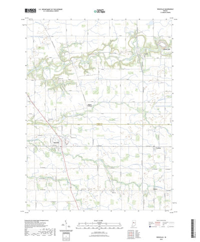 United States Geological Survey Rossville, IN (2022, 24000-Scale) digital map