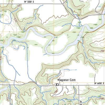 United States Geological Survey Rossville, IN (2022, 24000-Scale) digital map