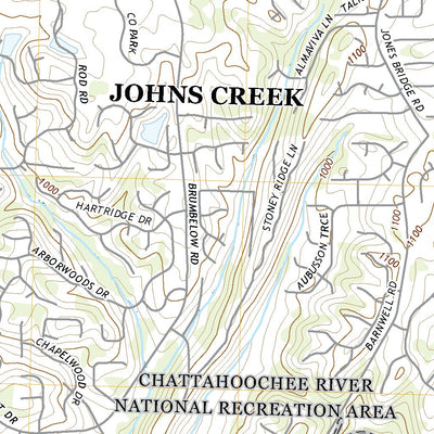 United States Geological Survey Roswell, GA (2020, 24000-Scale) digital map