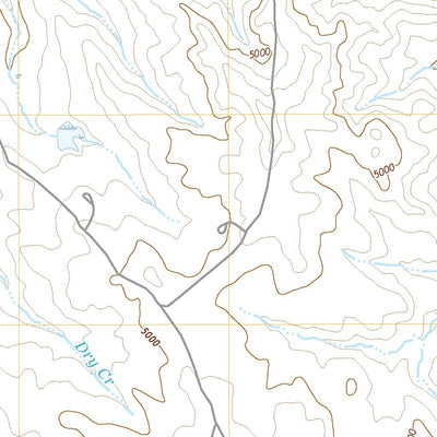 United States Geological Survey Rough Creek, WY (2021, 24000-Scale) digital map