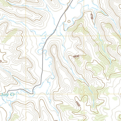 United States Geological Survey Rough Creek, WY (2021, 24000-Scale) digital map