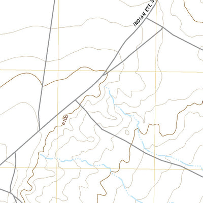 United States Geological Survey Rough Rock, AZ (2021, 24000-Scale) digital map