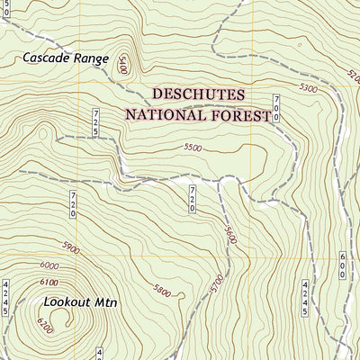 United States Geological Survey Round Mountain, OR (2020, 24000-Scale) digital map