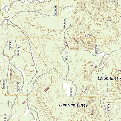 United States Geological Survey Round Mountain, OR (2020, 24000-Scale) digital map
