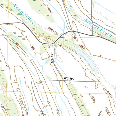 United States Geological Survey Round Pond, AR (2020, 24000-Scale) digital map