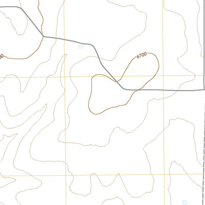 United States Geological Survey Round Top, NM (2020, 24000-Scale) digital map