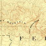 United States Geological Survey Roundup W, MT (1893, 250000-Scale) digital map
