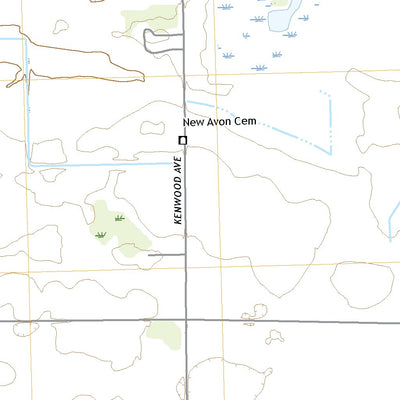 United States Geological Survey Rowena, MN (2022, 24000-Scale) digital map