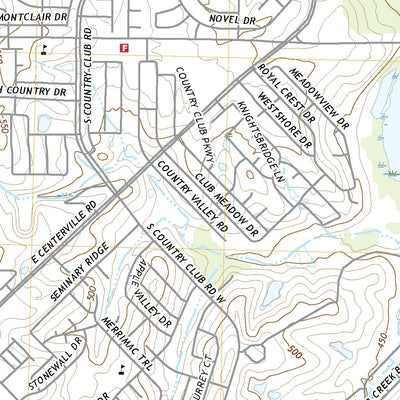 United States Geological Survey Rowlett, TX (2022, 24000-Scale) digital map