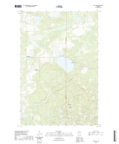 United States Geological Survey Roy Lake, MN (2022, 24000-Scale) digital map