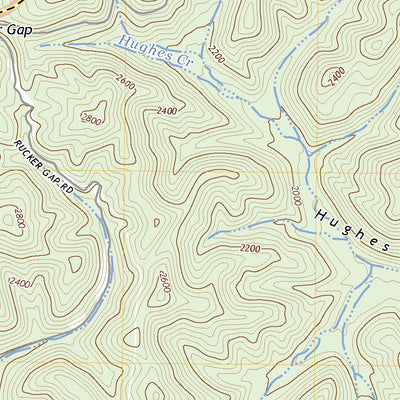 United States Geological Survey Rucker Gap, VA (2022, 24000-Scale) digital map