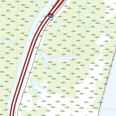 United States Geological Survey Ruddock, LA (2020, 24000-Scale) digital map