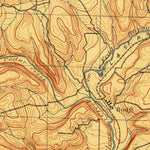 United States Geological Survey Rudy, AR-OK (1898, 62500-Scale) digital map