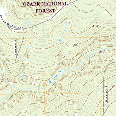 United States Geological Survey Rudy NE, AR (2020, 24000-Scale) digital map