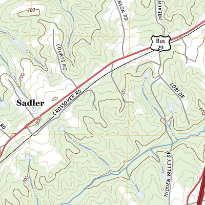 United States Geological Survey Ruffin, NC (2022, 24000-Scale) digital map