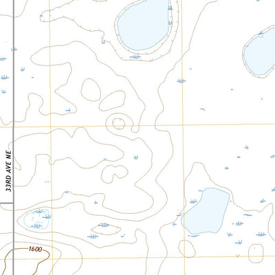 United States Geological Survey Rugby NW, ND (2020, 24000-Scale) digital map