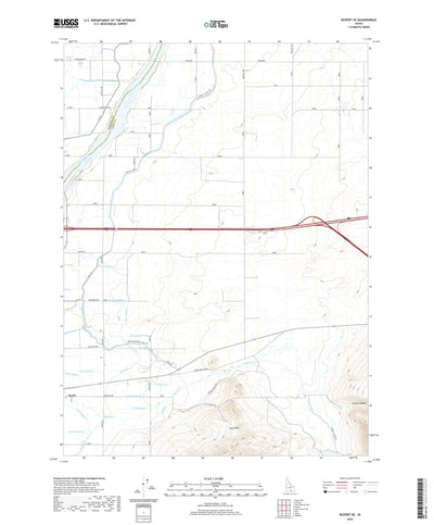 United States Geological Survey Rupert SE, ID (2020, 24000-Scale) digital map