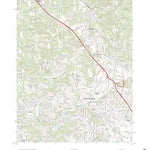 United States Geological Survey Rural Hall, NC (2022, 24000-Scale) digital map
