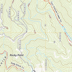 United States Geological Survey Rush Creek Lakes, CA (2022, 24000-Scale) digital map