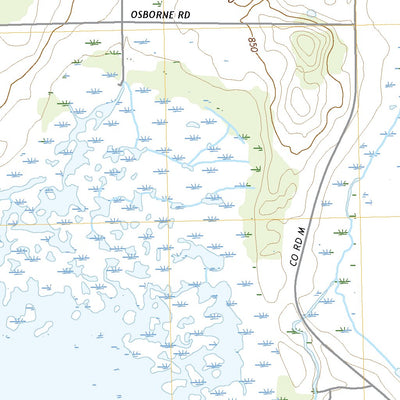 United States Geological Survey Rush Lake, WI (2022, 24000-Scale) digital map
