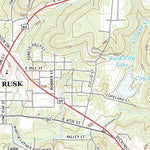 United States Geological Survey Rusk, TX (2022, 24000-Scale) digital map