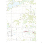 United States Geological Survey Rusk, WI (2022, 24000-Scale) digital map