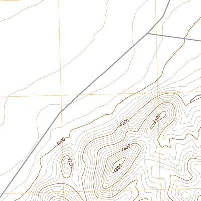 United States Geological Survey Russell Peak, NV (2021, 24000-Scale) digital map