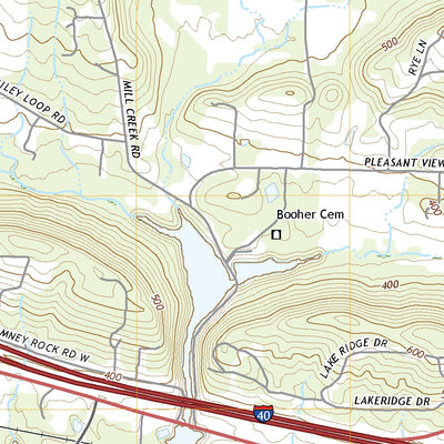United States Geological Survey Russellville West, AR (2020, 24000-Scale) digital map