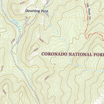 United States Geological Survey Rustler Park, AZ (2021, 24000-Scale) digital map
