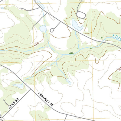 United States Geological Survey Rutledge North, GA (2020, 24000-Scale) digital map
