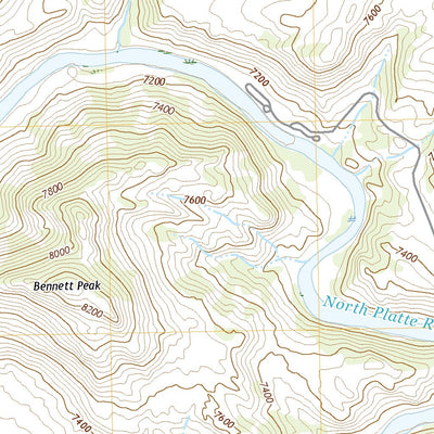 United States Geological Survey Ryan Park, WY (2021, 24000-Scale) digital map