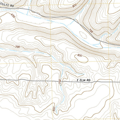 United States Geological Survey Rye Grass Coulee, WA (2020, 24000-Scale) digital map