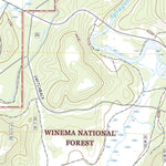 United States Geological Survey S'Ocholis Canyon, OR (2020, 24000-Scale) digital map