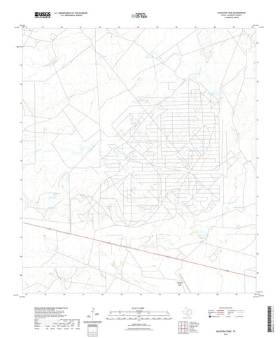 United States Geological Survey Sacatosa Tank, TX (2022, 24000-Scale) digital map