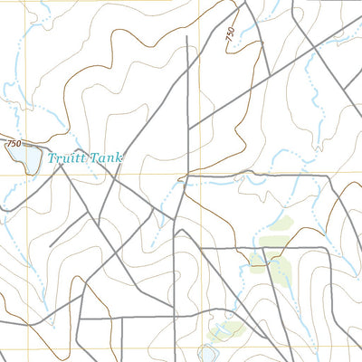 United States Geological Survey Sacatosa Tank, TX (2022, 24000-Scale) digital map