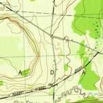 United States Geological Survey Sackets Harbor, NY (1943, 31680-Scale) digital map