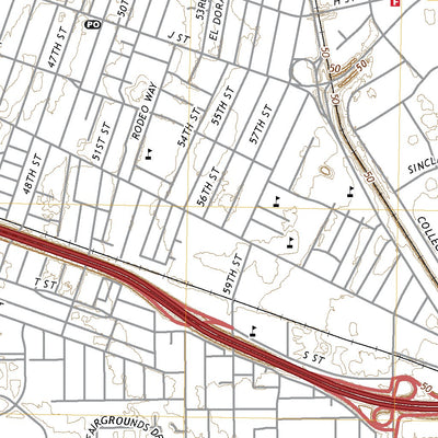 United States Geological Survey Sacramento East, CA (2021, 24000-Scale) digital map