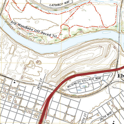 United States Geological Survey Sacramento East, CA (2021, 24000-Scale) digital map