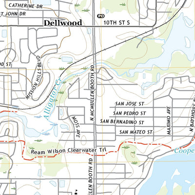 United States Geological Survey Safety Harbor, FL (2021, 24000-Scale) digital map