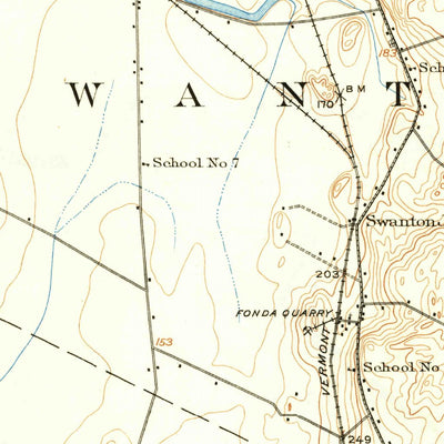 United States Geological Survey Saint Albans, VT (1916, 62500-Scale) digital map