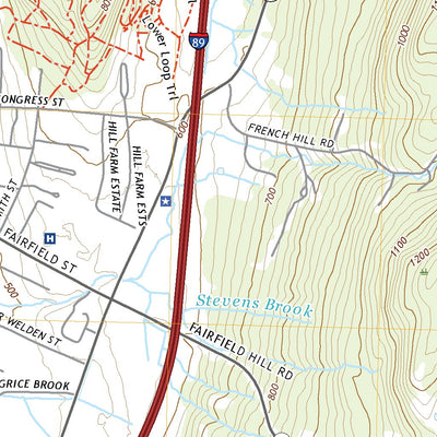 United States Geological Survey Saint Albans, VT (2021, 24000-Scale) digital map